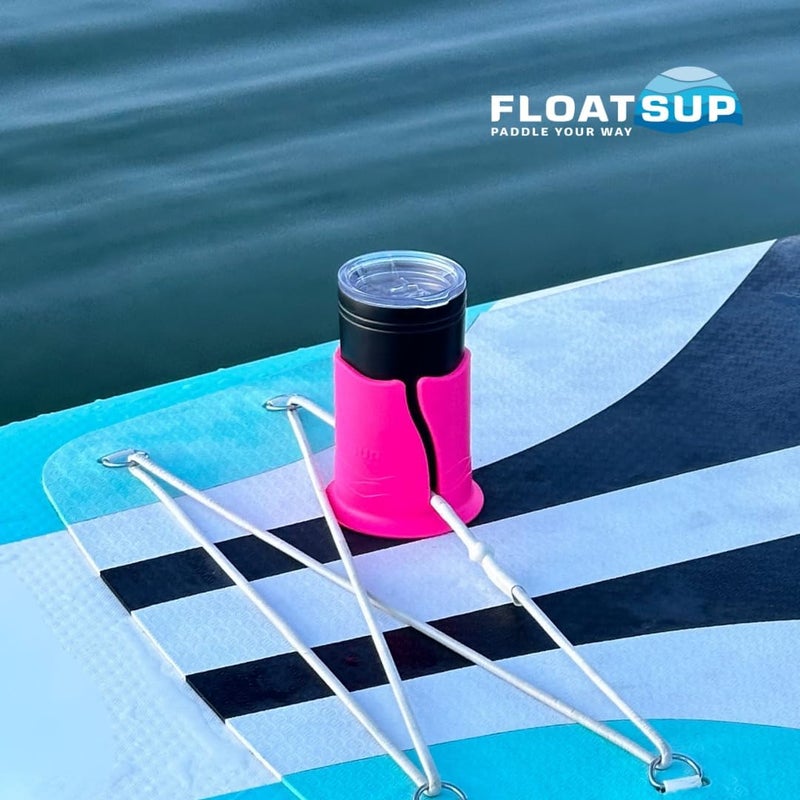 Floatsup ® Cup Paddle Board and Kayak Drink Holder Black - Image 4